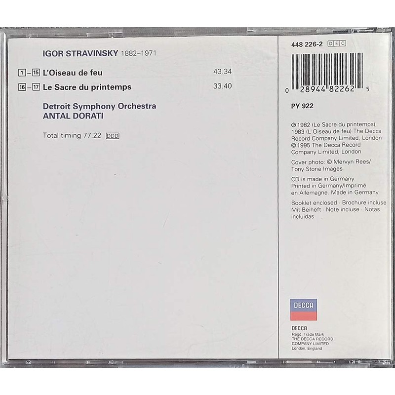 Stravinsky: The Firebird, The Rite of Spring