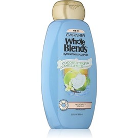 Garnier Whole Blends Shampoo with Coconut Water & Vanilla Milk Extracts, 22 fl. oz.