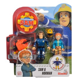 Fireman Sam Norman & Sam Game Figures Set | Simba Toys
