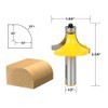 YONICO 13167 5/8-Inch Radius Round Over Edge Forming Router Bit