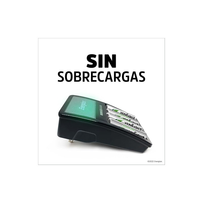 Energizer CHVCM3-US Pilas Recargables, Capacidad 4 Pilas