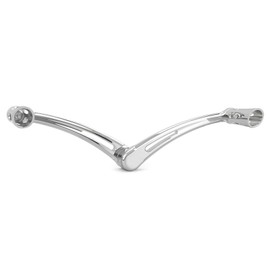 CNC Chrome Front and Rear Heel Toe Gear Shift Lever Shift Peg for Harley Touring Electra Glide Road King Road Glide Street Glide softail Trike