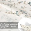 Tovaglia lavabile, effetto loto, facile da pulire, in cotone e