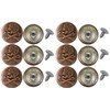 No-sew Metal Tack Jean Buttons Kit w/Tool SKL (20mm Pirate