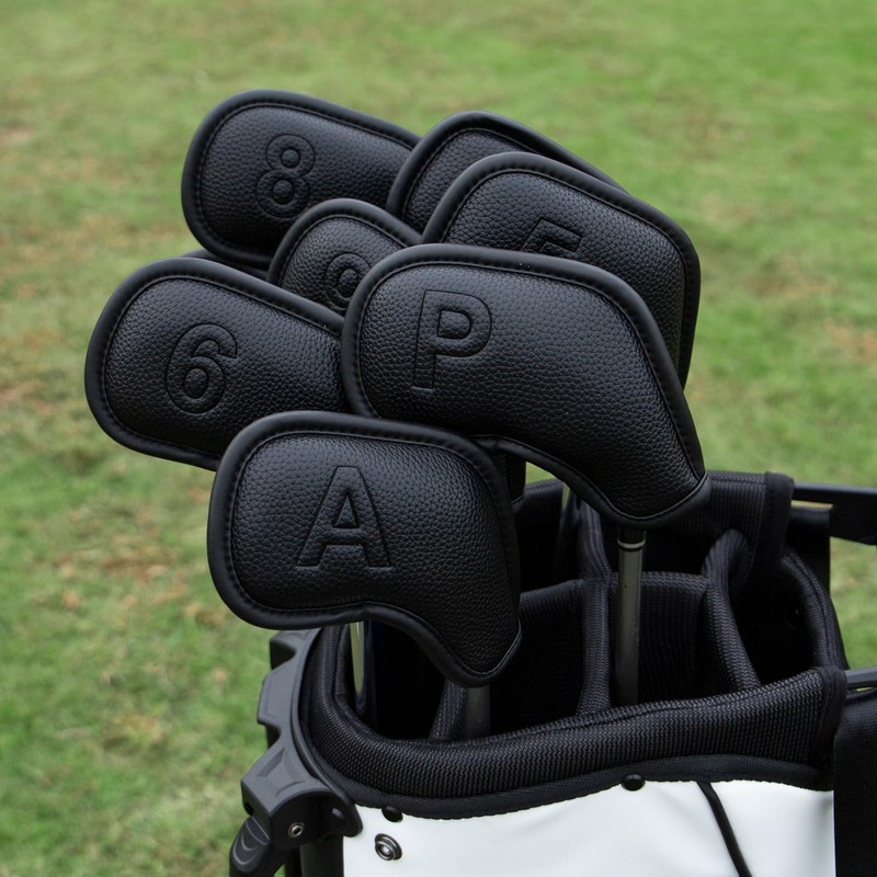 BAIRBRE Golf Iron Covers 8pcs Golf Iron Head Covers 8pcs