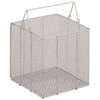 TRUSCO TSK-1515N Stainless Steel Cleaning Basket, Square Shape, Effective Inner Dimensions 5.6 x 5.6 x 5.7 inches (142 x 142 x 146 cm)