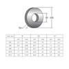M6 Stainless Fender Washer,18-8 (304) Stainless Steel Large Fender Washers,