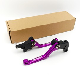Motocross Enduro Front Brake Clutch Levers for Suzuki DRZ400E DRZ400S DRZ400SM DR-Z250 DR-Z 400S 400E 400SM 2000-2024 DR Z400 (Purple)