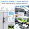 Window Locks,4 Sets Sliding Window Lock with Key, Window Locks