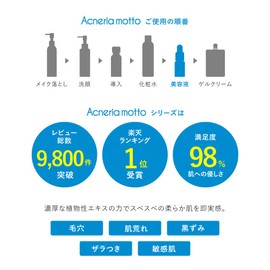 AM Concentrated Beauty Serum, 0.3 fl oz (10 ml), Made in Japan, ViLabo Genuine Product