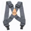 Men's Adjustable Elastic Suspenders 5cm Wide X-Back Pants Braces with
