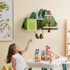 PureLoom PureLoom Tonie Wall Shelf (Mountain) for Toniebox, Tonies Figures