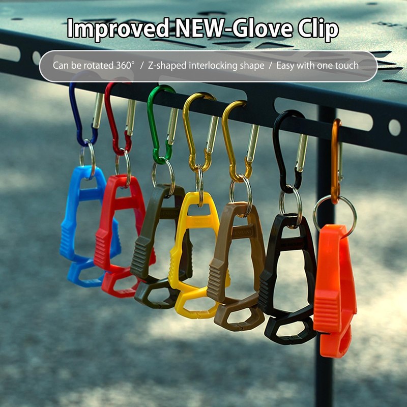 Hodyludy Pack of 3 Glove Holders, Glove Clip, Glove Holder