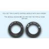 5th Gen Runner Triple Knob Climate Control Bezels 5th Gen