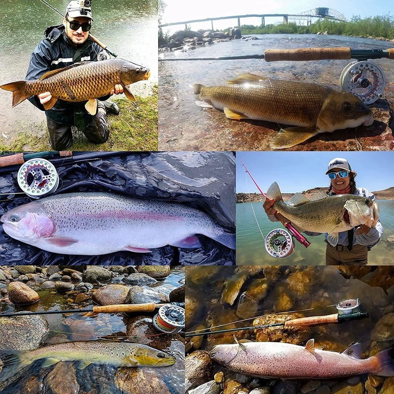 M MAXIMUMCATCH Maxcatch ECO Trout Fly Reel Large Arbor #1/2#3/4#5/6#7/8