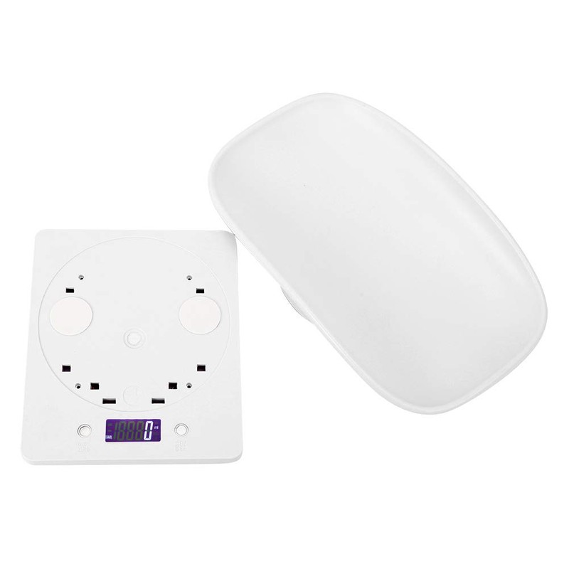 Fdit 10kg/1g Digital Small Pet Weight Toddler Scale Infant Scale