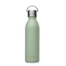 Qwetch - Lime Green 600ml Active Insulated Flask - Recycled Stainless Steel Handle - 24 Hours Cold and 12 Hours Hot - Waterproof, BPA Free & Compact