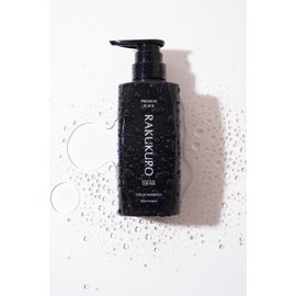 RAKUKURO Men's Gray Hair Dye Shampoo, Apple Mint Scent, Prevents Dandruff and Prevents Itching