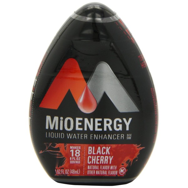Mio Energy Liquid Water Enhancer, Black Cherry, 1.62 OZ, 12-Pack