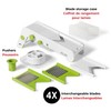 Starfrit Cubing Pro Mandoline Slicer, Dicer - 4 Blades &