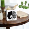 Black Women Decor Wooden Box Sign, Inspirational African American Women
