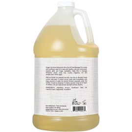 Ginger Lily Farms Botanicals Ultra-Lite All-Free Massage Oil, 100% Vegan & Cruelty Free, 1 Gallon