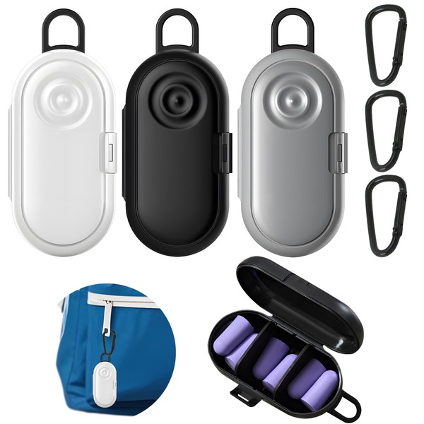 3 pcs Earplug Cases, VEINARDYL Mini Portable Earbud Case, Versatile