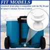 Niuohoy Cooler Drain Plug Replacement for Coleman Xtreme Shaft Length