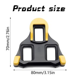 Cleats for Cycling Shoes, SPD Cleats, Compatible With Most Cycling Shoes, Ideal for Road and Indoor Biking