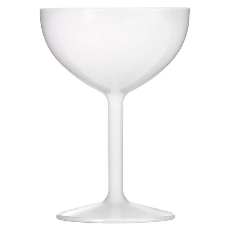 Drinique Unbreakable Coupe Champagne Glasses (Set of 4) 8oz Classic