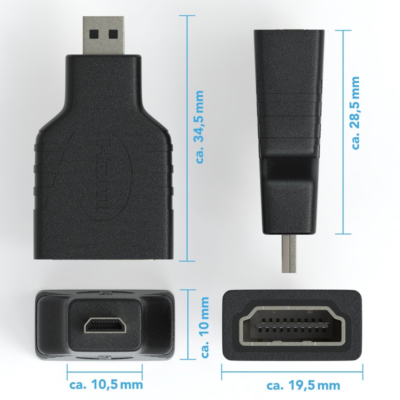 Jamega Displayport HDMI adapter 60 Hz.