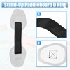 X AUTOHAUX 7pcs D-Ring PVC Patch Kayak Round Shape D