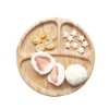 Baby Dinner Plates Portable Non Slip Baby Suction Plate Bamboo