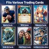 200 Clear Card Sleeves y Protectores de Cartas Top Loader