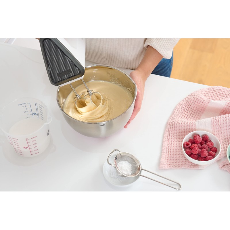 Emsa Prep&Bake K3271834 Mixing Bowl Stainless Steel 18 cm, Non-Slip