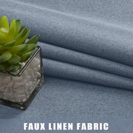 OVZME 100% Blackout Curtains 72 inch Long 2 Panels Burg for Living Room, Pink Blackout Curtains Thermal Insulated, Noise Reducing Curtains Drapery for Girl's Bedroom (Blue, 2x40Wx72L, Grommets)