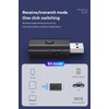 HAOQUOOU 5.3 transceiver 2-in-1 USB Adapter, USB Bluetooth Adapter, Wireless