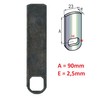 cyclingcolors Lock cam 90mm Compatible with Ronis 911 Lever Cabinet