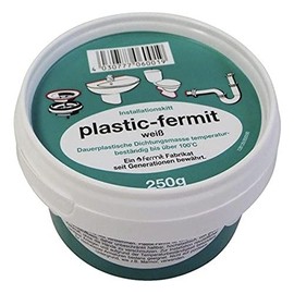 Plastic Fermit Aqua Installation Kit White | 250 g Tin