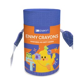 ENMY 24 Colors Gel Crayons, Twistable Non-Toxic Crayons Set, Washable Jumbo Crayons Smooth Texture Crayons for Kids, Easy to Clean Kids Crayons for Coloring, DIY Craft Project, Art Supplies & Gifts