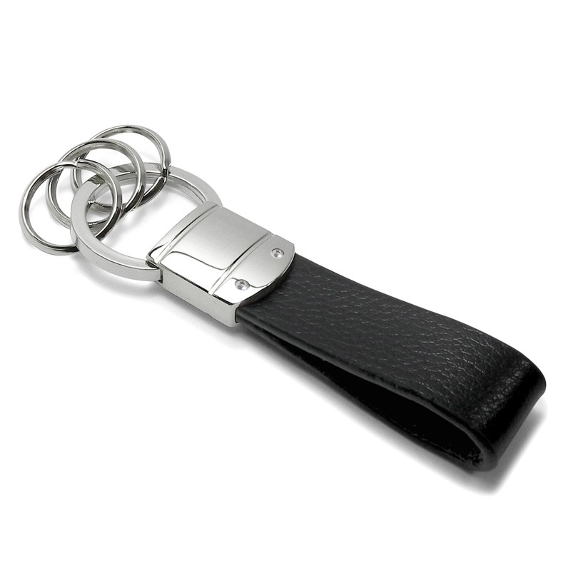 iPick Image made for Ford Maverick Genuine Black Leather Strap