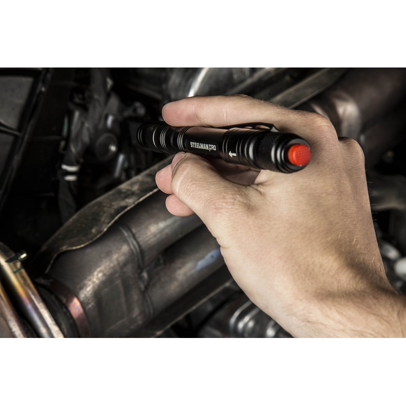 Steelman Pro 78609 Rechargeable 70 Lumen Pen Light in Black