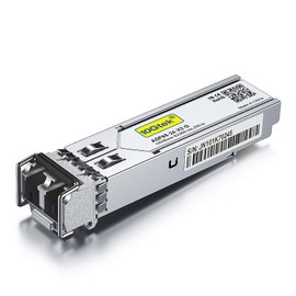 10GTEK 1.25G SFP 1000Base-SX, 850nm MMF, up to 550 Meters, Compatible with HPE JD118B/JD493A/JD118A/JC876, Ubiquiti UniFi UF-MM-1G, Mikrotik S-85DLC05D, D-Link, Supermicro, Netgear and More