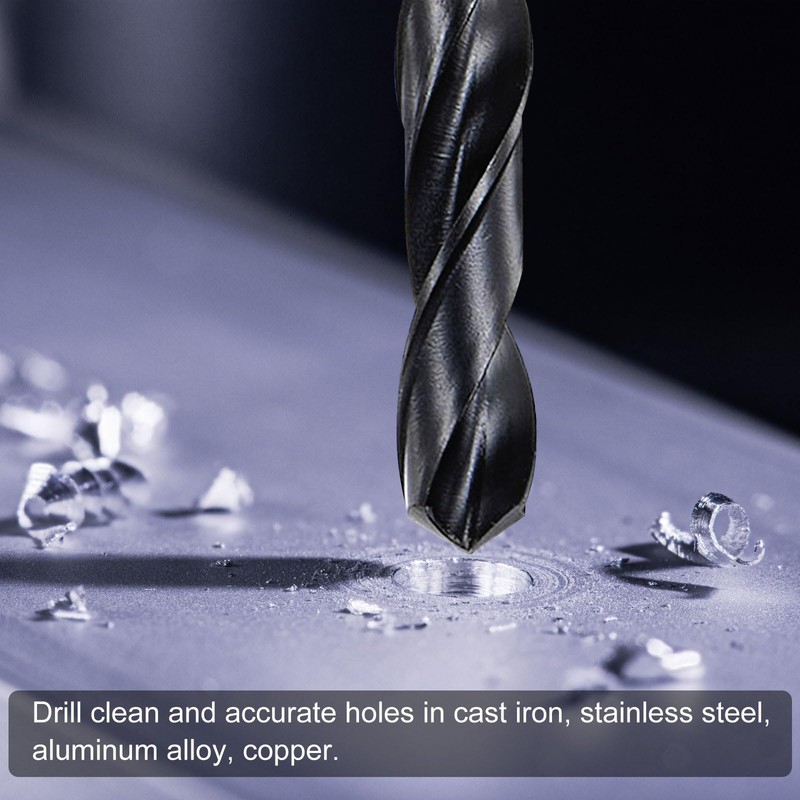 sourcing map Tap and Drill Bit Set, 7/16-20 UNF Thread