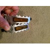 Unbranded 2 NEW BEAR CLAW STYLE BICYCLE PEDALS WITH REFLECTORS
