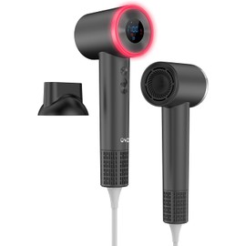 OSOU Hair Dryer, High Speed Fast Drying Hair Dryers, Negative Ionic Portable Blow Dryer with 110000 RPM Brushless Motor, Lightweight Low Noise Thermo-Control Hairdryer with Nozzle for Home, Travel