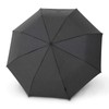 Knirps T.200 Medium Duomatic Melange Black, Black