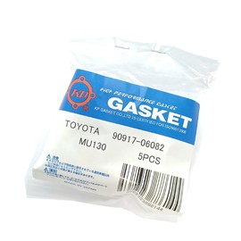 K.P Gasket, EX Muffler Gasket for Toyota Cars, 1.7 x 2.1 x 0.24 inches (43.8 x 54.2 x 6.0 mm), 5 Pieces MU130
