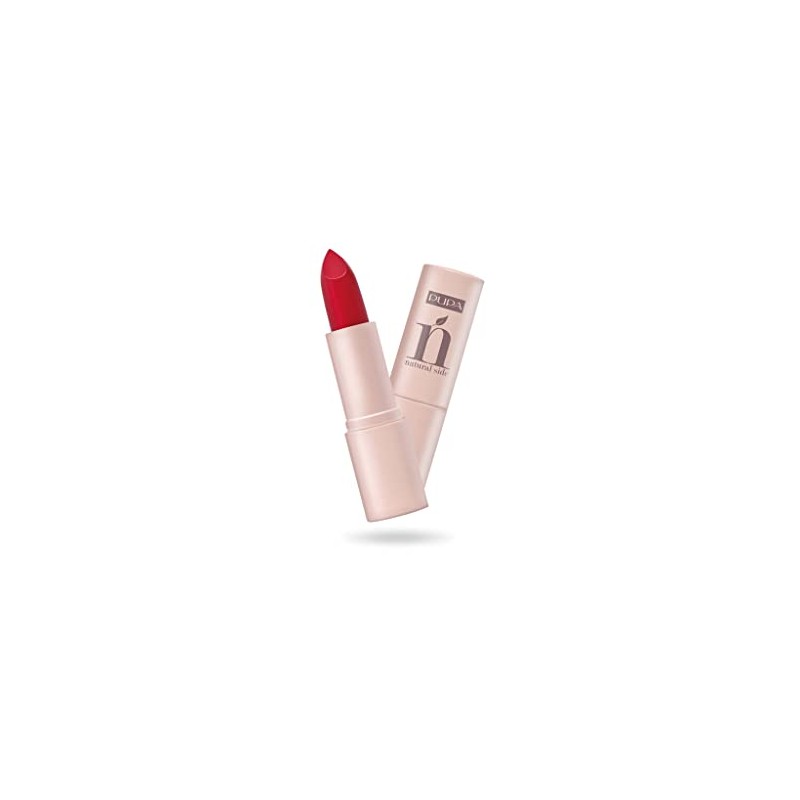 Pupa Milano Natural Side Lipstick, 009 Fire Red, 0.14 Oz