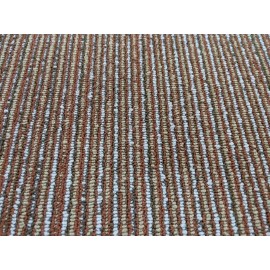 Shaw Rust Brown Carpet Tile-24"x 24"(12 Tiles/case, 48 sq. ft./case)